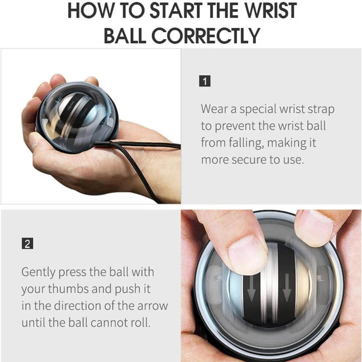 Wrist Power Gyroscopic Ball