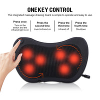 Electric Massage Pillow Vibrator for Neck, Shoulder & Back